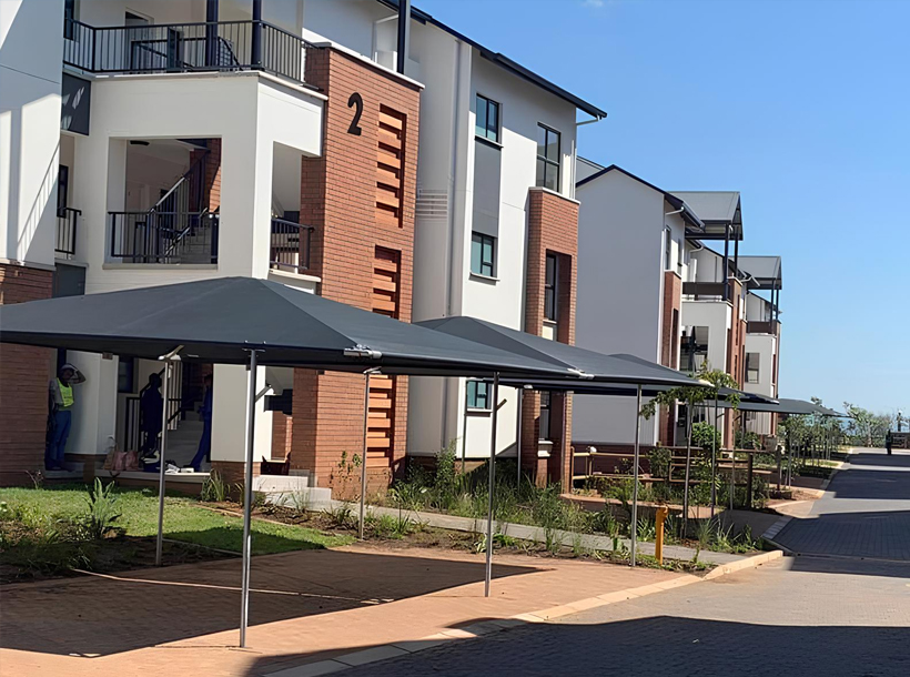 Shade Cloth Carports