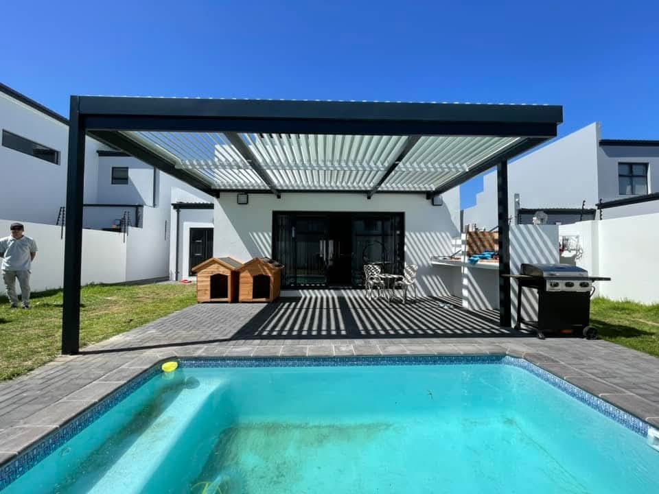 Durban rooftop with adjustable sun louvres