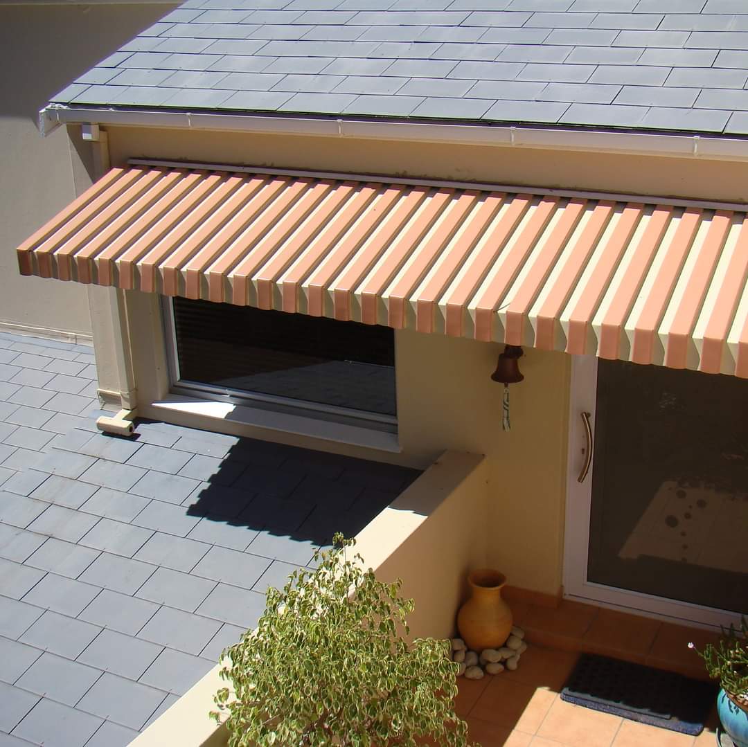 Canvas & Aluminium Awnings providing shade and style