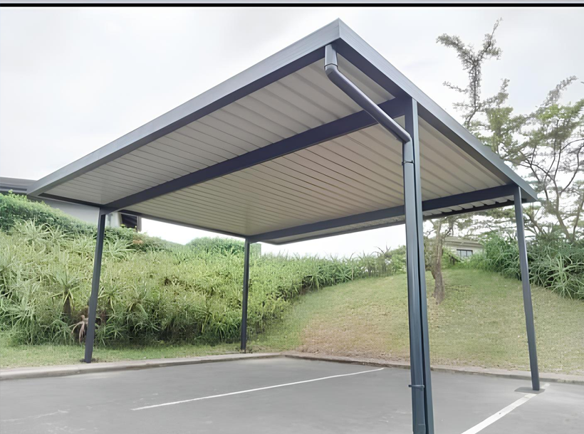 Modern carport awning design in Richards Bay